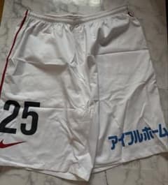 鹿島アントラーズ Nike DRI-FIT ハーフパンツ XL ホワイト 25 - メルカリ