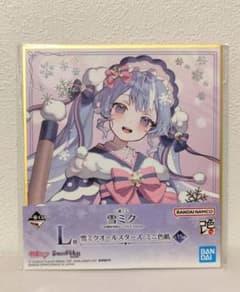 一番くじ 雪ミク 2023 オールスターズ ミニ色紙 L賞 3-10/457-3
