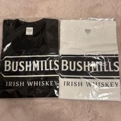 ブッシュミルズTシャツ 白黒2個セット 未開封のサムネイル