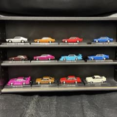 グラチャンミニカーコレクション 12台セットアクリルケース付き - メルカリ