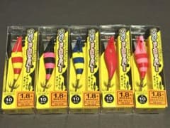がまかつ LUXXE スピードメタル エギドロッパー 1.8号 5個セット がまかつ LUXXE スピードメタル エギドロッパー 1.8号 5個セット