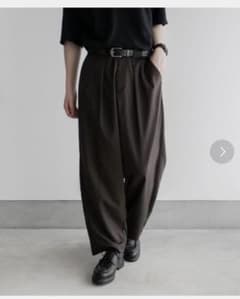remer ルーズタックワイドスラックスパンツのサムネイル