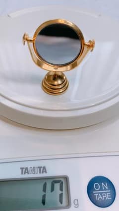 高級感をプラス♡【金属】ミニチュアミラー　鏡　シルバニアファミリー、リカちゃんにのサムネイル