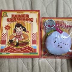 Mellojoy バーガーシリーズ スクイーズ パープルのサムネイル