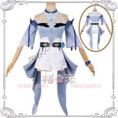 原神 ジン 海風の夢 コスプレ 桜の恋製 ウイッグ付きのサムネイル