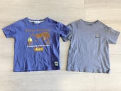 LOGOS・GU キャンプ柄Tシャツ　120 マーキーズ長袖カットソー　100のサムネイル