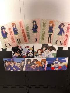 극장판 걸즈 & 팬처 최종장 엽서 전 10종 시리얼 미사용
