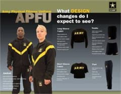 US.ARMY APFU トレーニングジャケットのサムネイル