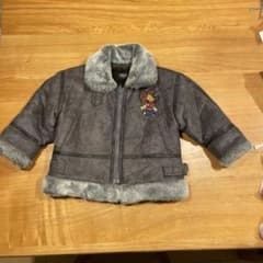 パ*ダ様 ヒステリックミニ/ヒスミニ フェイクムートンジャケット 刺繍