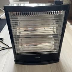[山善] 電気ストーブ ヒーター 小型  2021年製のサムネイル