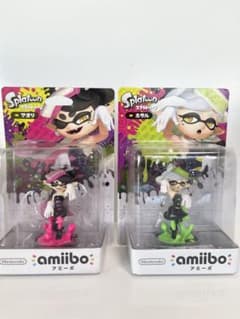 未開封 レア amiibo スプラトゥーン アオリ ホタル 任天堂 シオカラーズ