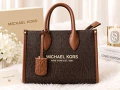 MICHAEL KORS ハンドバッグ ブラウンのサムネイル