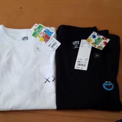 新品タグ付ユニクロキッズTシャツのサムネイル
