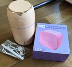 NiziU くじ ラスト賞 ポータブルスピーカーと加湿器セットのサムネイル