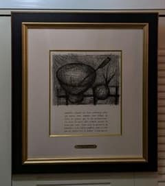ベルナール・ビュッフェ 「容器と玉ねぎ」 銅版画 ベルナール・ビュッフェ 「容器と玉ねぎ」 銅版画 - メルカリ
