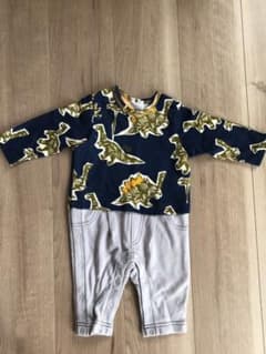 【新品未使用】hakka baby ベビーロンパースのサムネイル