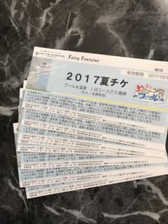 ガトーキングダム プール&温泉1日コースご入場券のサムネイル