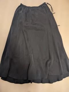 ENCHAINEMENT キュプラマーメイドスカート　BLACKのサムネイル