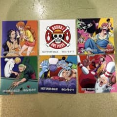 【コンプセット】ワンピース　ラウンドワン コラボ ステッカーのサムネイル