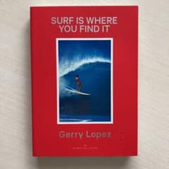 SURF IS WHERE YOU FIND IT  ジェリーロペス　本　新品のサムネイル