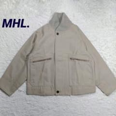 極美品✨МHL コットンウールドリル ブルゾン 近年モデル リブ襟 - メルカリ