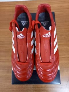 adidas パティーク X サッカーシューズ レッド - メルカリ