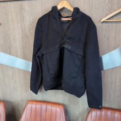 TOMMY HILFIGER ボア フリース パーカー ブラック Sのサムネイル