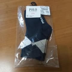POLO Baby　キッズ靴下 12-15cm アーガイル柄のサムネイル