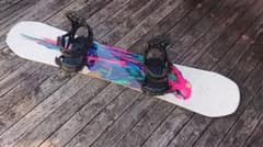 スノーボード2点セット CAPiTA BIRDS OF A 142cm FLUX - メルカリ