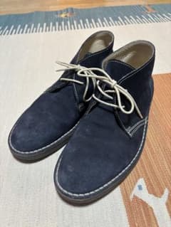 Loake スウェード チャッカブーツ イタリア製 27.5〜28.0 ネイビー