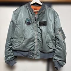 ニ*ン様 アメリカ軍　MA-1 実物　X-LARGEのサムネイル
