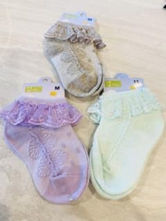【11cm-13cm】キッズ　子供　フリル靴下のサムネイル