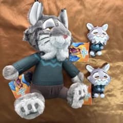 ズートピア2　パウバートリンクスリー　ぬいぐるみ　フィギュア Zootopia 2 パウバートバウンドで ズートピア に行ってきたよ