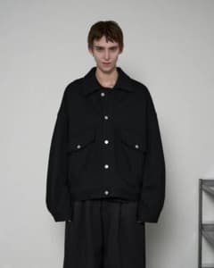 Antwort SWEAT TRUCKER JACKET / BLACKのサムネイル