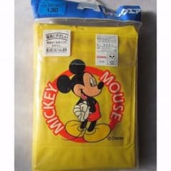 【未使用】子供用 ミッキーレインコート 130のサムネイル