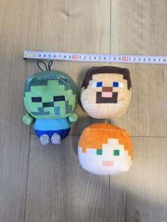 Minecraft マインクラフト キーホルダー ぬいぐるみ 3点 まとめ売り