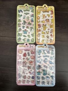 ポケモン 3Dシール 4枚セットのサムネイル
