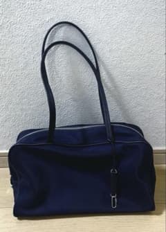 TOUT Y EST SAC LOQUET TOILE ネイビーのサムネイル
