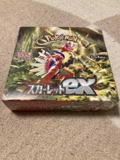 ポケモンカード　スカーレット&バイオレット　スカーレットex ポケカ　boxのサムネイル