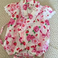 R♡様専用 甚平 女の子用のサムネイル