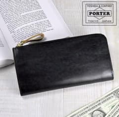 『美品 』PORTER FILM 長財布 ラウンドジップ L字ファスナー 本革のサムネイル