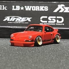 【1/43 カスタム】ポルシェ911 1969 ローダウン スタンス 1/64カスタム】ポルシェ911 RS2.7 ローダウン スタンス仕様 - メルカリ