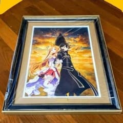 ソードアート・オンラインSAOゲームクリア記念A3額キャラファイン 