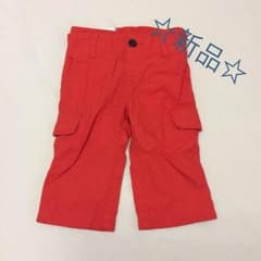 新品☆babyGAP  ガーゼ裏地付パンツ 70のサムネイル
