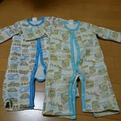 80㎝ ロンパース２枚組のサムネイル