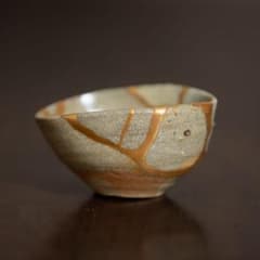 唐津　桃山時代　古唐津　皿　杯　盃　ぐい呑 古唐津山盃 桃山〜江戸初期 - メルカリ