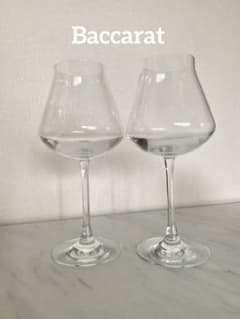 Baccarat バカラ ワイングラス クリスタル 高さ約20.5cm 刻印 - メルカリ