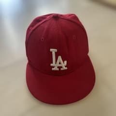 NEW ERA 59FIFTY LAキャップ 6 3/4 レッドのサムネイル