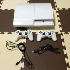 PS3 本体プレイステーション3 CECHH00 白 動作確認済 80Gのサムネイル