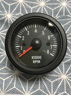 タコメーター クラシック ビンテージ  12V 旧車 52パイ 52mm 52Φのサムネイル